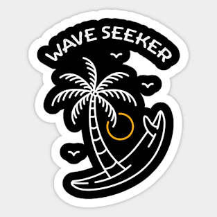 Wave Seeker 1 Sticker